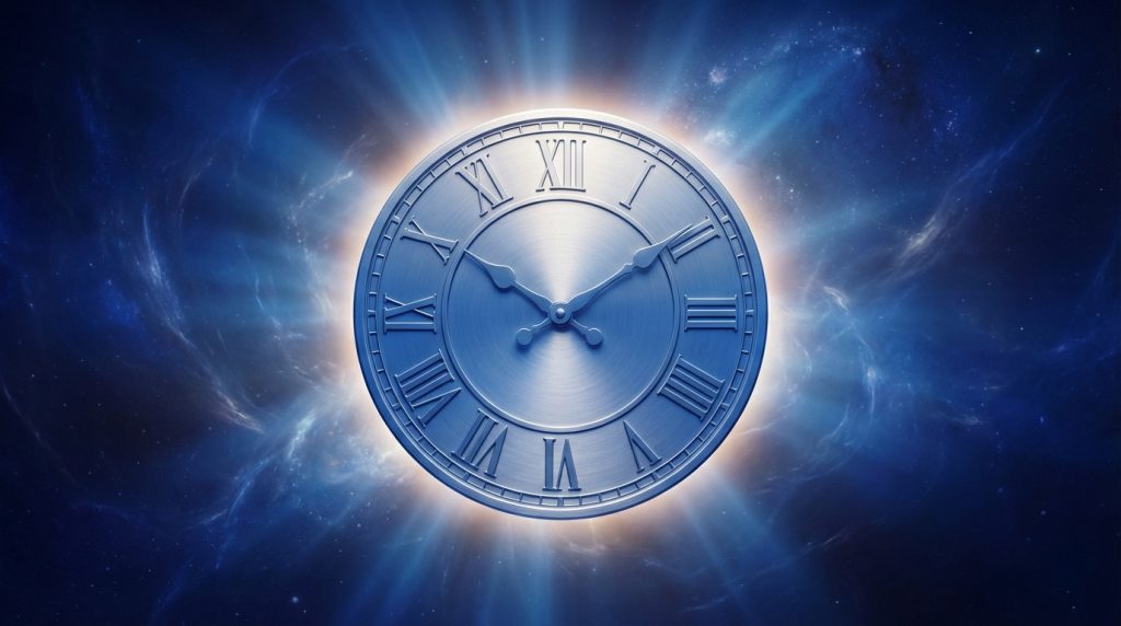 Heure miroir 10h10 symbolisant le succès et l'opportunité spirituelle