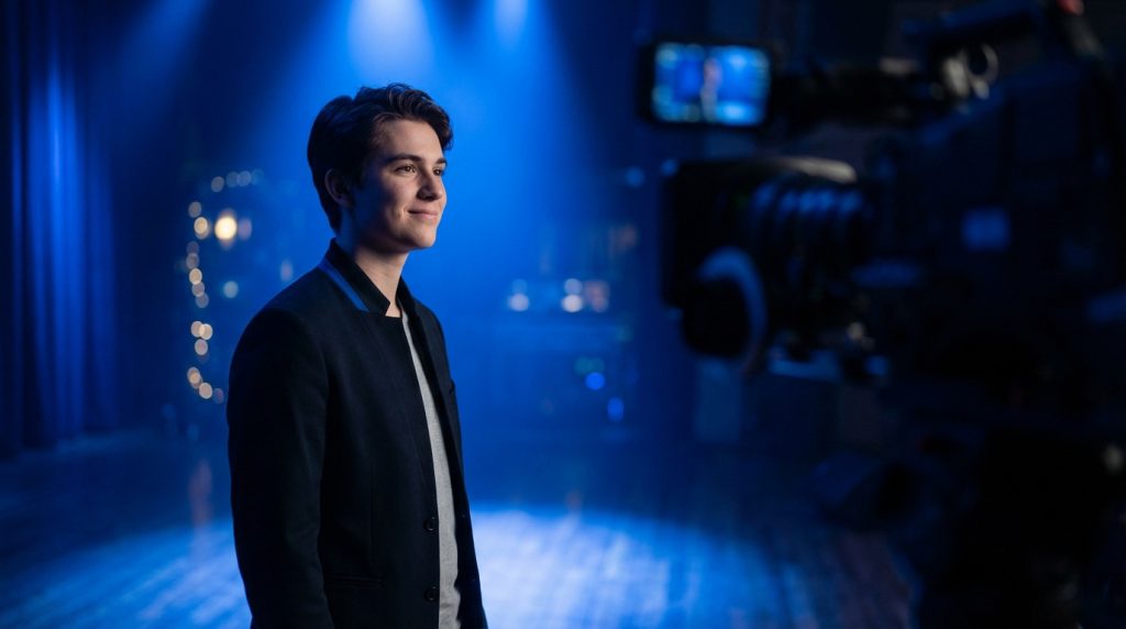 Nicholas John Robinson, acteur talentueux, lors d'une première de film, symbole de la diversité à Hollywood