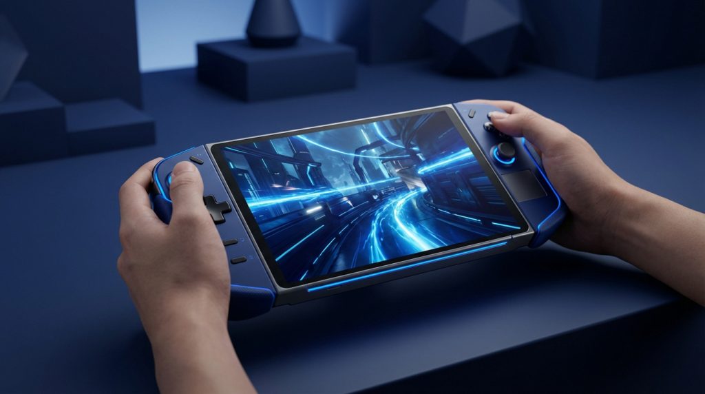 Lenovo Legion Go 2 console with OLED screen and AMD Ryzen Z2 Extreme processor