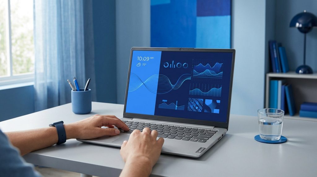 Lenovo IdeaPad 1 ultraportable laptop with Full HD display and lightweight design