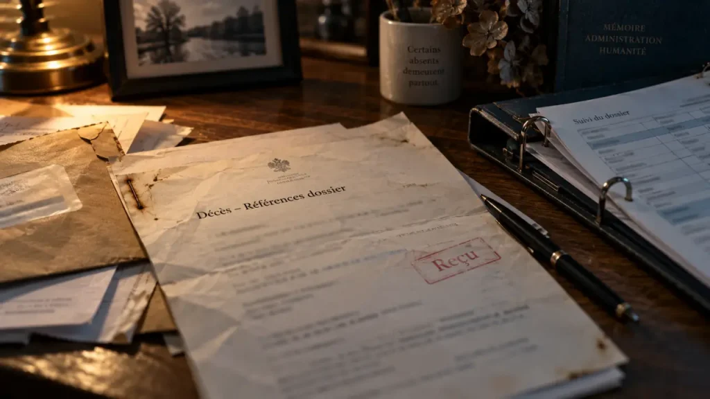 Modèle lettre décès organismes : prévenir les administrations