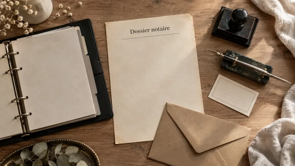 Modele de lettre pour notaire : courrier notarial, rendez-vous et dossier